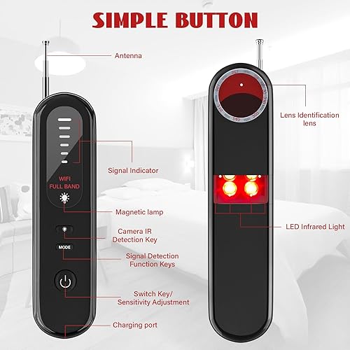 Hidden Camera Detectors Anti Spy Camera Detector Bug Detector