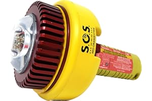 Sirius Signal C-1002 SOS LED Distress Signal - Two-Color & Infrared, Transport Canada & USCG Approved, Includes Display Mount