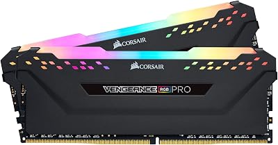 Corsair Vengeance RGB PRO DDR4 32GB (2x16GB) 3200MHz CL16 RAM Black