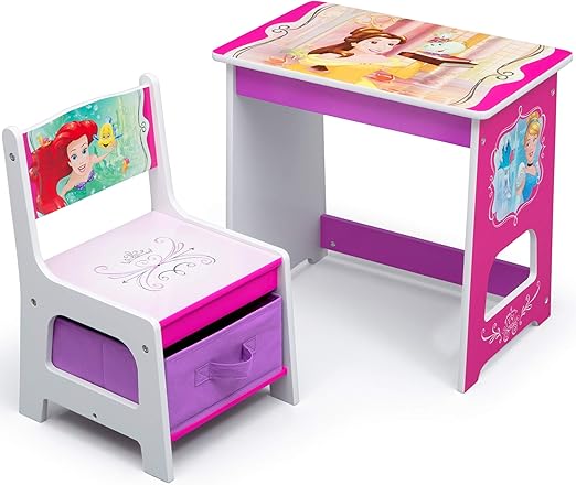 princess study desk & chair set by royal oak