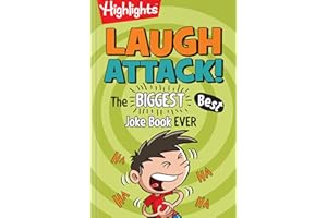 Laugh Attack!: Over 1,000 Jokes for Kids, Must-Have Kids Joke Book with Knock-Knocks, Riddles, Tongue Twisters and Cartoons