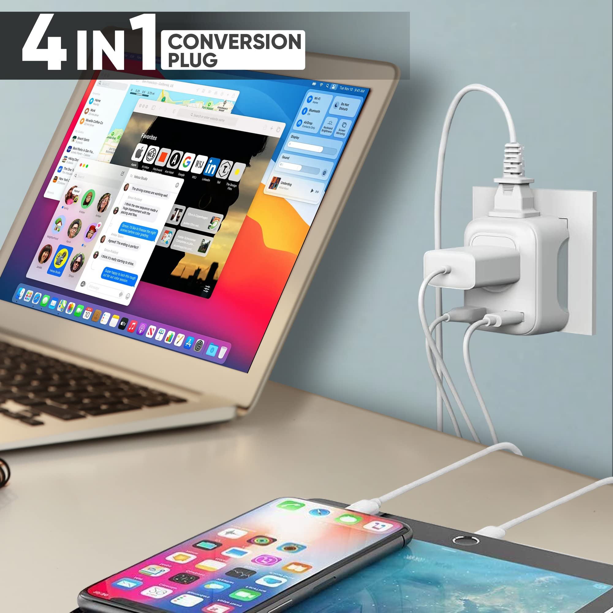 European Travel Plug Adapter