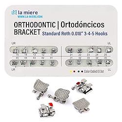 20PCS Orthodontic Metal Brackets Dental Brackets
