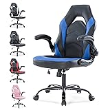 Ergonomic Gaming Chair with Adjustable PU Leather