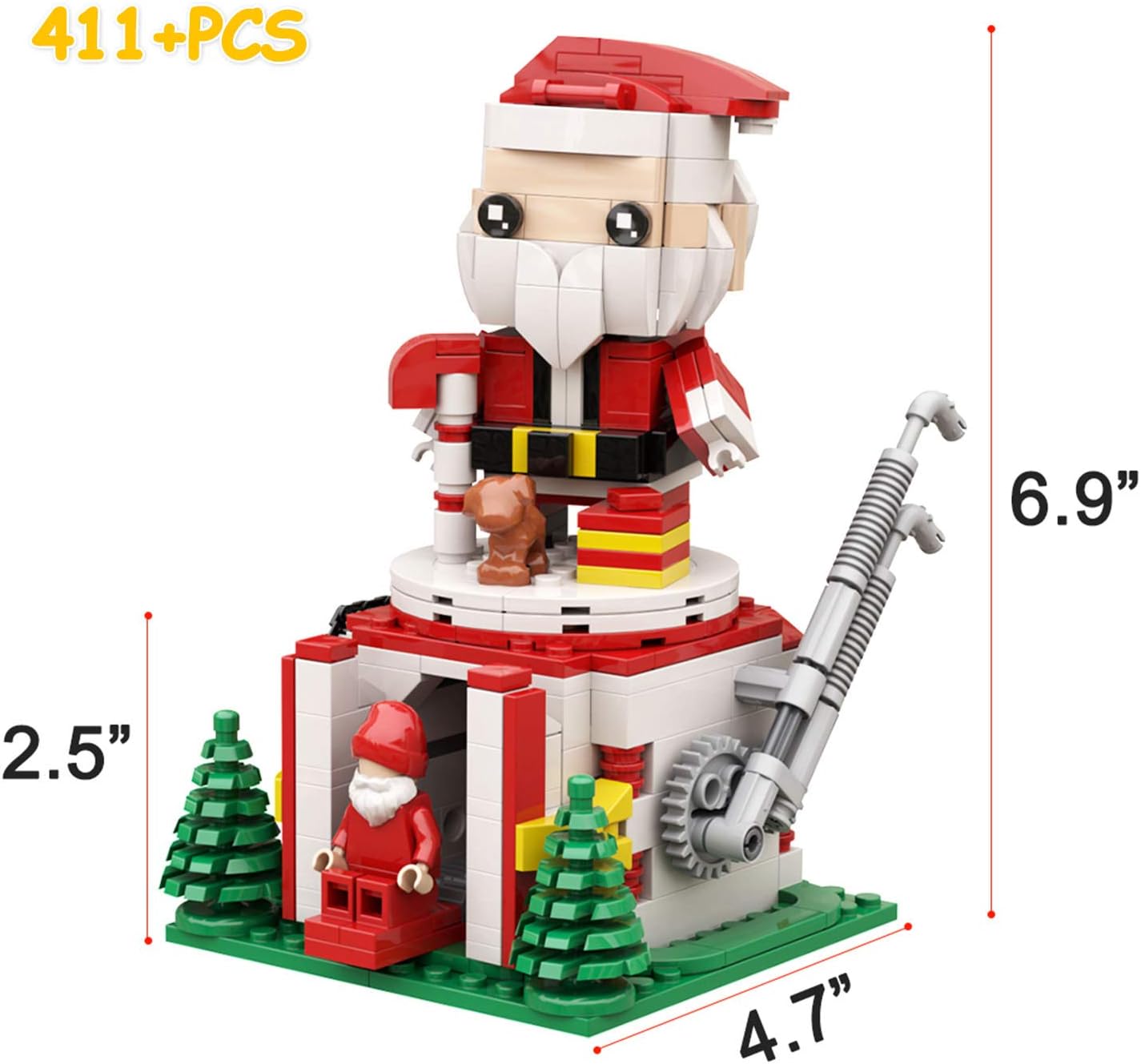 lego christmas moc