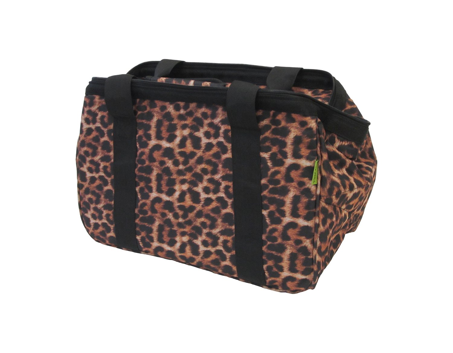 JanetBasket Eco Bag-18-inch x 10 x 12-inch Leopard, Other, Multicoloured, 5.08 x 45.72 x 30.48 cm