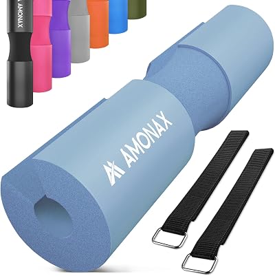 Amonax Barbell Squat Pad Extra Thick Foam Neck Shoulder Support