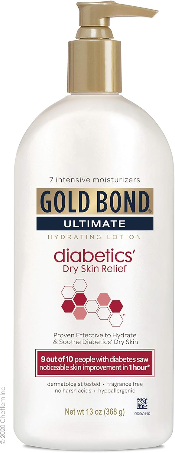 Gold Bond Diabetic Skin Relief Lotion, 13 Ounce: Health & Personal Care