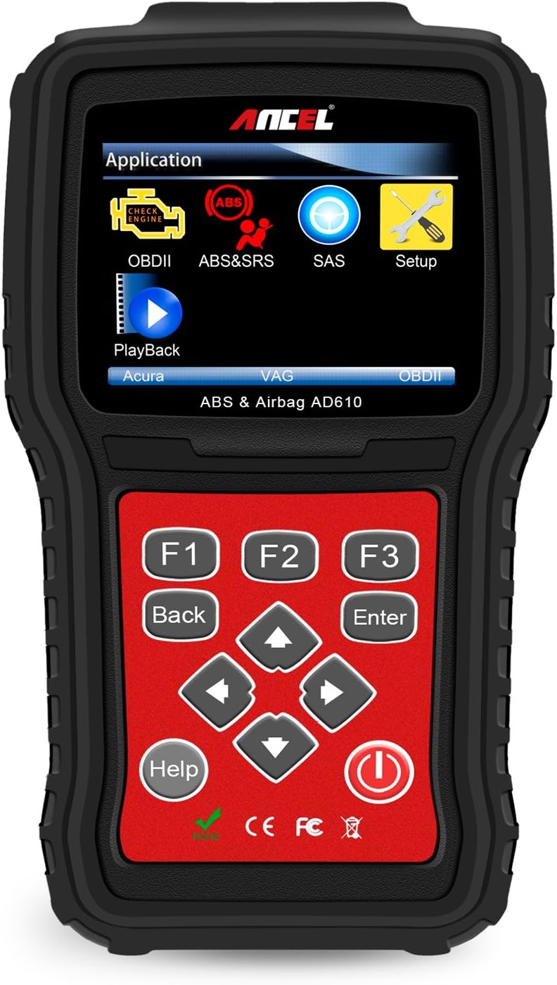 Amazon.fr ANCEL AD610 Version améliorée Multifonction ABS et airbag