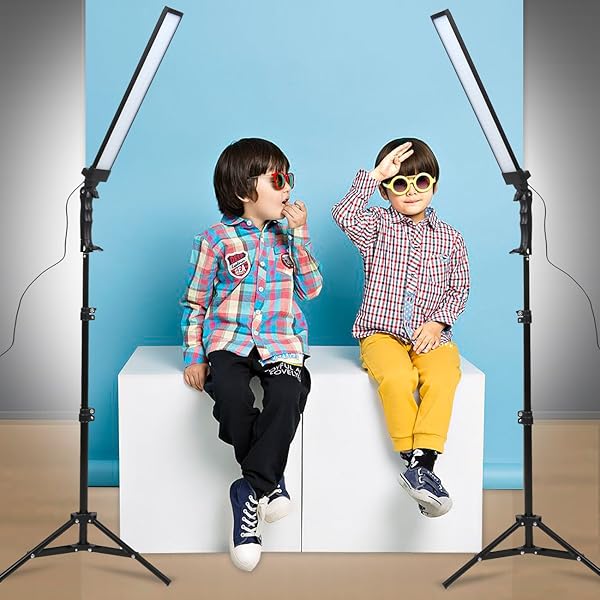 GSKAIWEN 180 LED LIGHT PHOTOGRAPHY STUDIO LED LIGHTING KIT ADJUSTABLE LIGHT WITH STAND TRIPOD AND BAG PHOTOGRAPHIC VIDEO FILL LIGHT