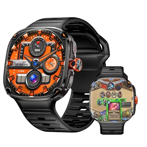 Sim Blue Watch LOKMAT 4G SIM Card Android Smart Watch, 2.16'' AMOLED Large Screen 3GB ...