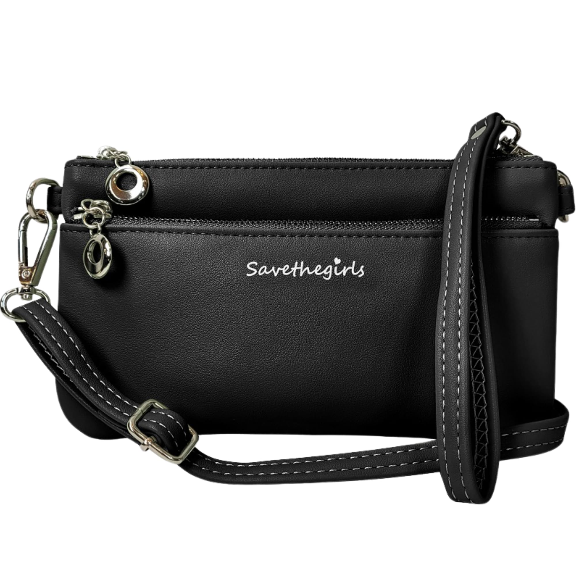 Save the Girls Cell Phone Purse - Touch Screen Women’s Crossbody Bag - Clutch Purses for Women (Bella)