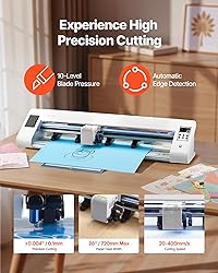 VEVOR Cutting Machine, Automatic Edge Detection