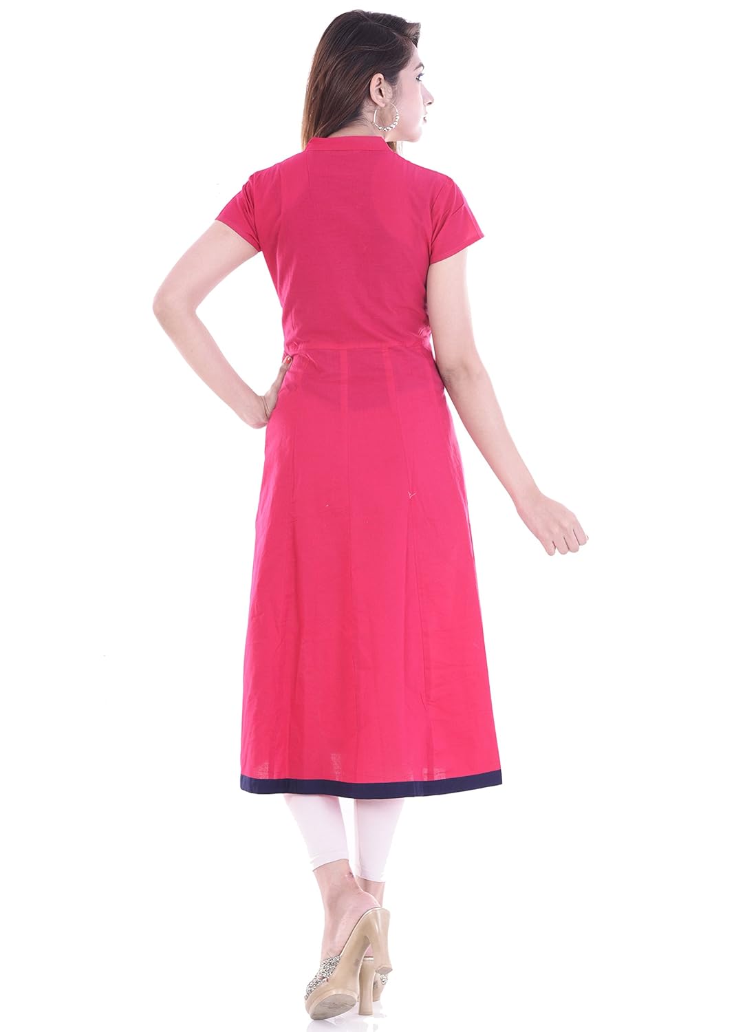 rajmandirfabrics women's cotton a-line kurti