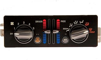 ACDelco 15-72735 GM Original Equipment Heating and Air Conditioning Control Panel with Rear Window Defogger Switch