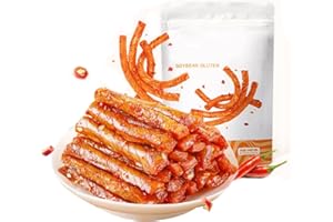 Bean string spicy strip3.52oz,latio�� gluten, spicy strip bean dried bean skin 100g��Barres ��pic��es, tendons de haricot