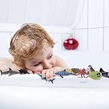 TOYMANY 24PCS Mini Sea Animals Figures Realistic Ocean Figurines Cake Topper view 6