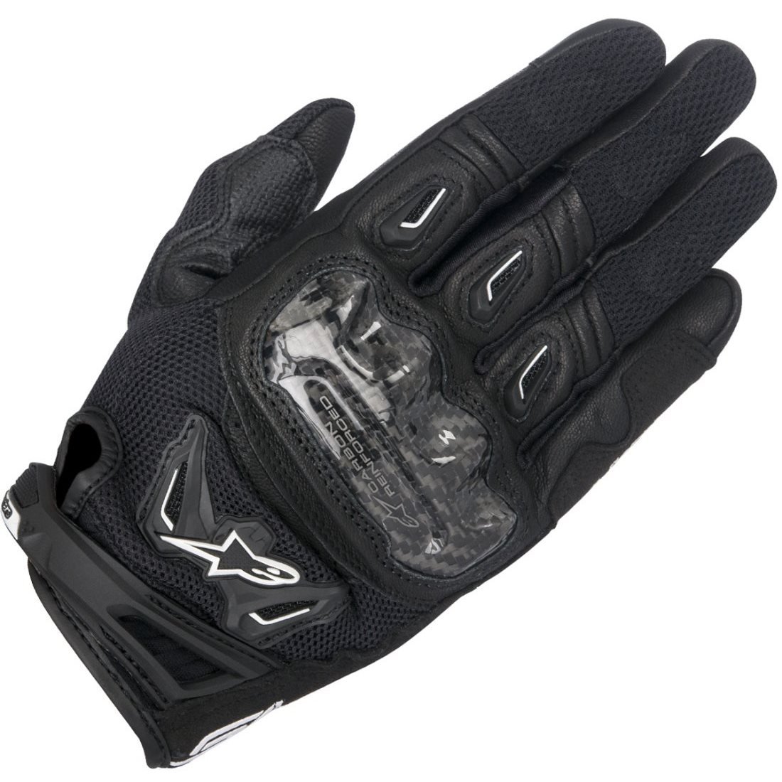 Alpinestars Motorcycle gloves Stella Smx-2 Air Carbon V2 Glove Black, Black, M 351771710- M