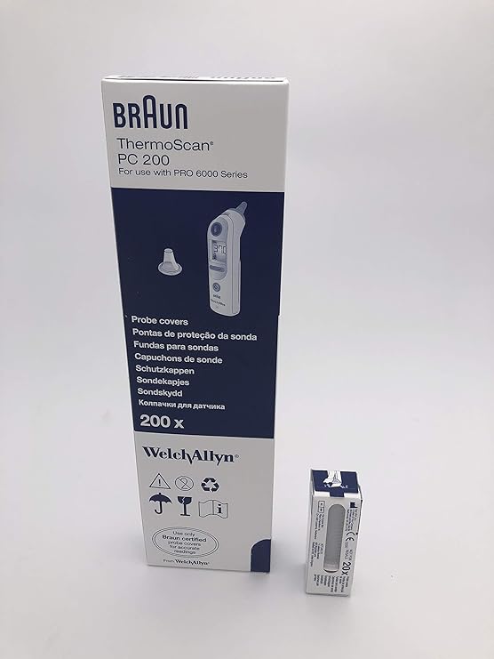 Braun Thermoscan Probe Covers x 200 (PC200) Amazon.co.uk Health