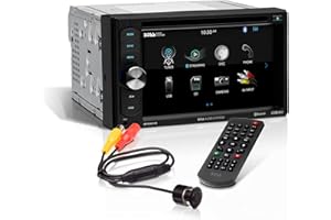 BOSS Audio Systems BVB9351RC Car Stereo System - 6.2 Inch Double Din, Touchscreen, Bluetooth Audio and Calling Head Unit, AM/