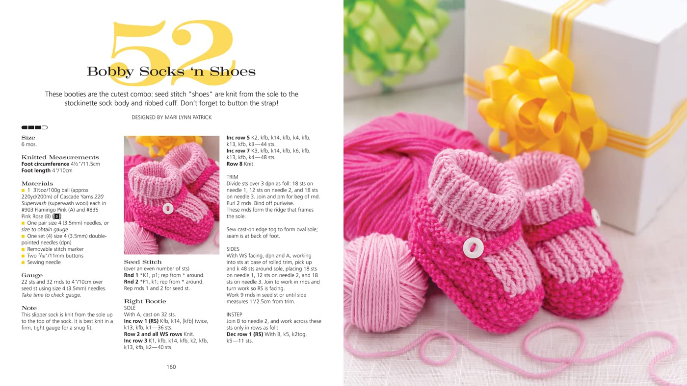60 Quick Knit Gifts for Babies: Adorable Sweaters, Hats, Blankets, and More in 220 Superwash® from Cascade Yarns® (60 Quick Knits Collection) 60 Quick Knit Gifts for Babies: Adorable Sweaters, Hats, Blankets, and More in 220 Superwash® from Cascade Yarns® (60 Quick Knits Collection) Paperback
