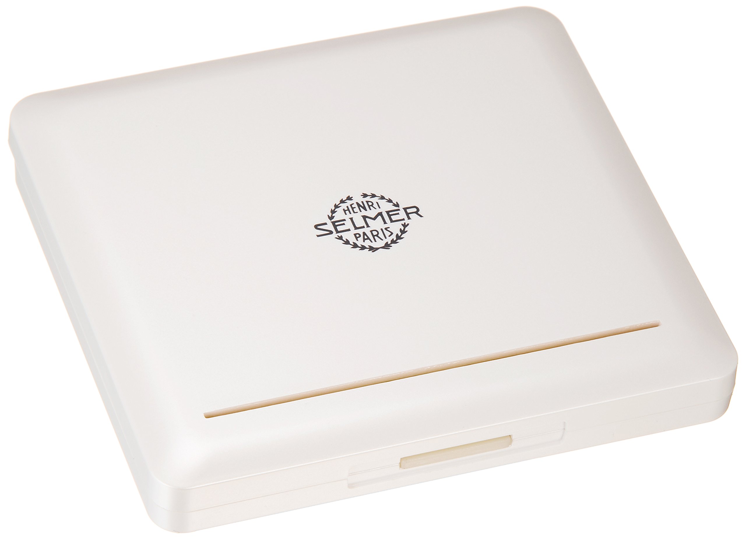 野中貿易(Nonaka Boeki) ノナカ テナーサクソフォン・バスクラリネット用 プラスチック製リードケース セルマーロゴ入り 10枚用 カラー:パールホワイト商品画像