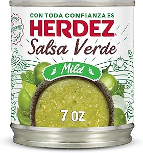 Herdez Salsa Verde, Mild, 7 oz
