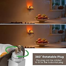 L LOHAS LED Halloween Night Light,Ghost Campfire