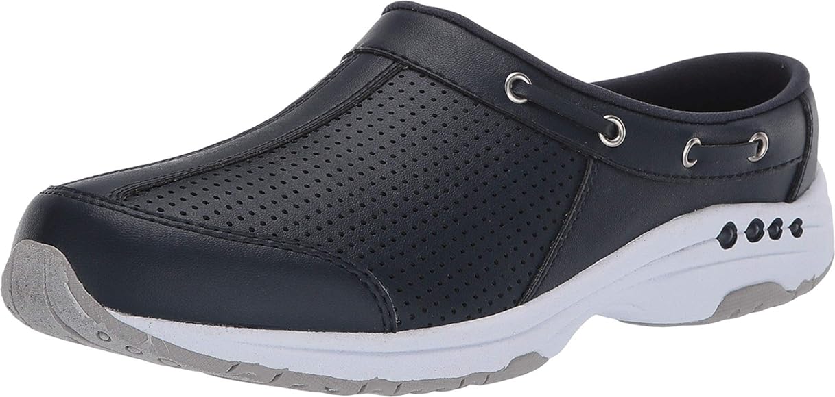 easy spirit travelport suede clogs