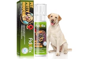 Dog Potty Training Spray for Dogs & Puppies – Pee Here Indoor & Outdoor Attractant Spray, Encourages Pee & Poop in One Spot, 