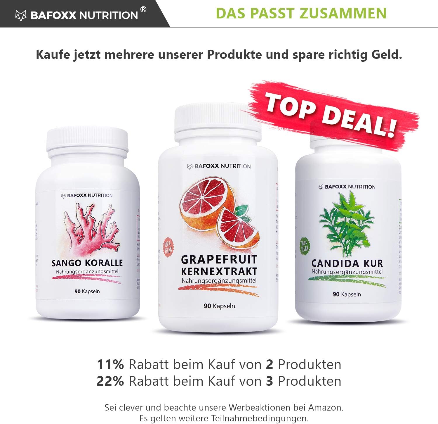 Bafoxx Nutrition Grapefruit Seed Extract Capsules Hoge Dosis 120 Stuks Voor 4 Maanden Natuurlijk Product Met 45 Flavonoiden Uit Gke Extract Veganistisch En Zonder Toevoegingen Duitse Merkkwaliteit Amazon Nl