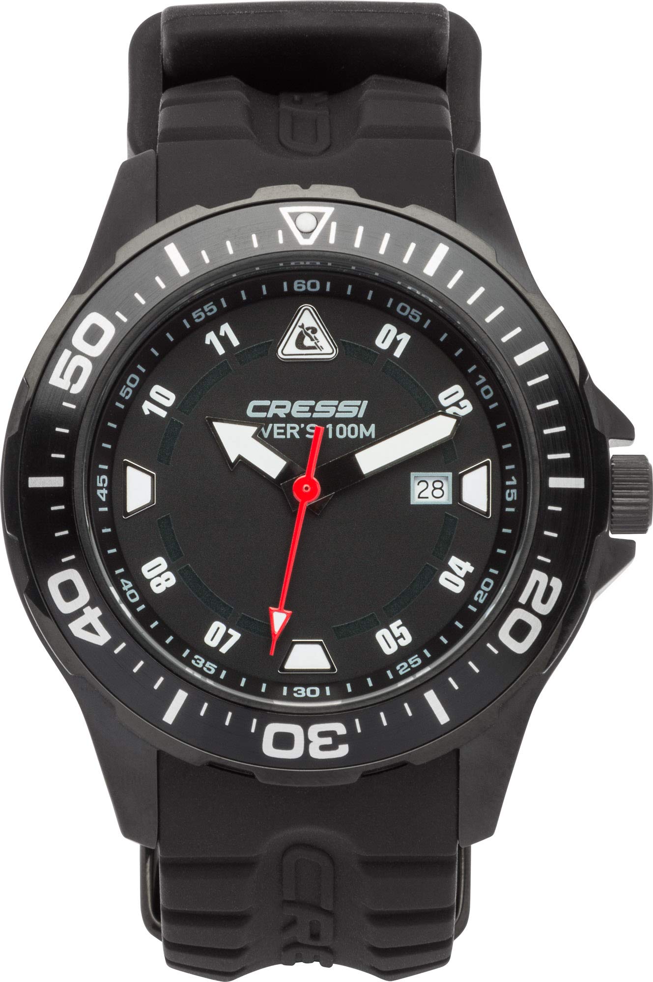 CRESSI Unisex Manta Dive Watch, Black/Black/Black, One Size — image 1