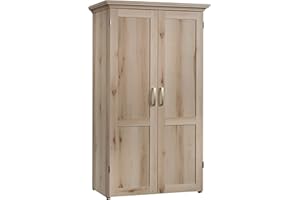 Sauder Miscellaneous Storage Craft & Sewing Armoire, Pacific Maple finish