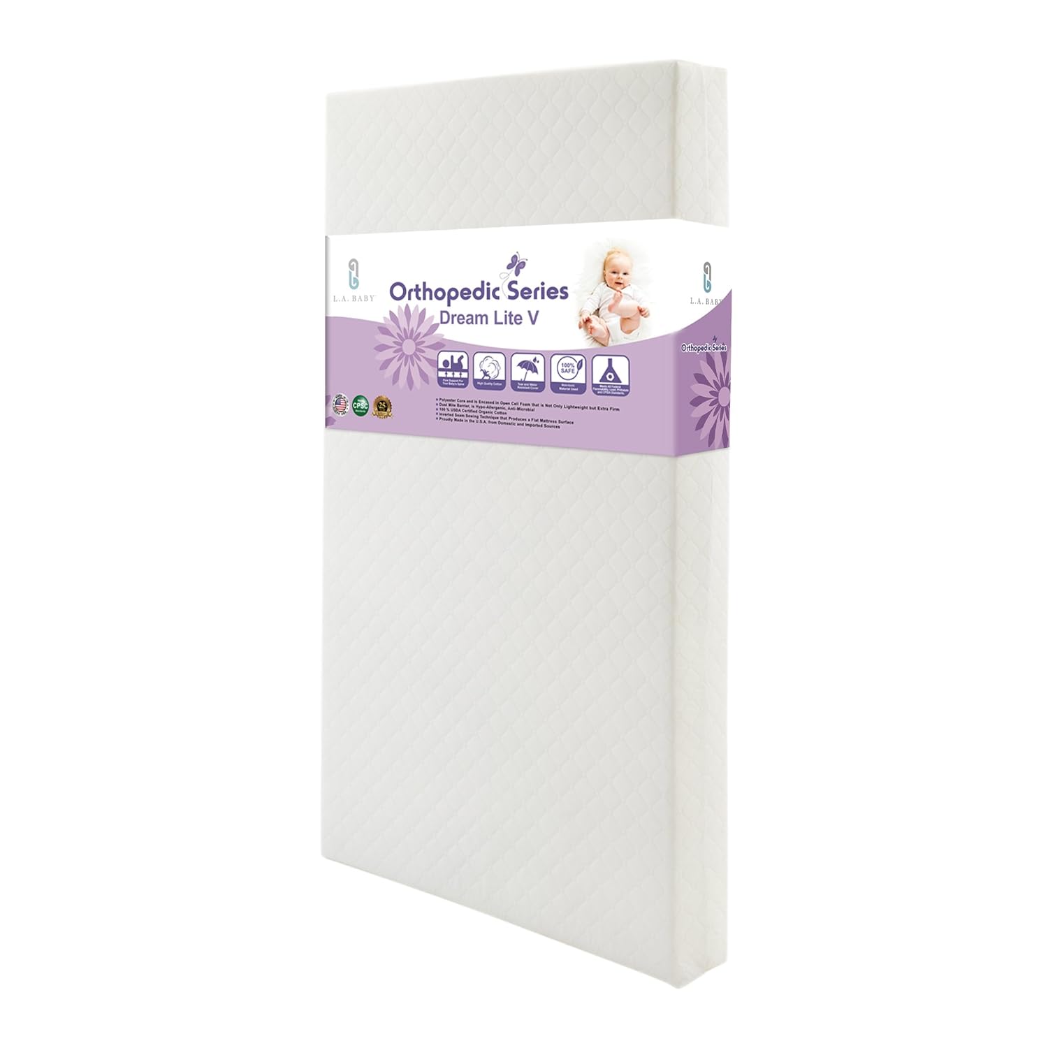 la baby natural iii crib mattress