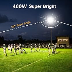 XYCN 2pack 400W LED Flood Lights