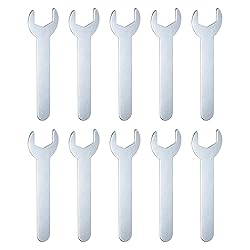 HARFINGTON 10pcs Small Wrench Open End Wrench