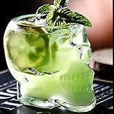 TVIAOH New Skull 350ML 12oz Wine Glass: Large Halloween Themed Party & - Funny Skull Cup for Spirits & Vodka (1pcs)