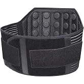 XMSM Back Brace Belt for Men &amp; Women with 26 Magnets, Breathable Wrap Lower Lumbar Support for Lower Back Pain Relief Scoliosis Herniated Disc Sciatica