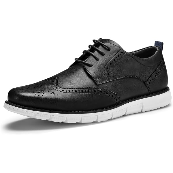 MetroCharm Dress Casual Vintage Style Plaid Spectator Shoes Wingtip Mens Size 13 Metrocharm Men main image 3