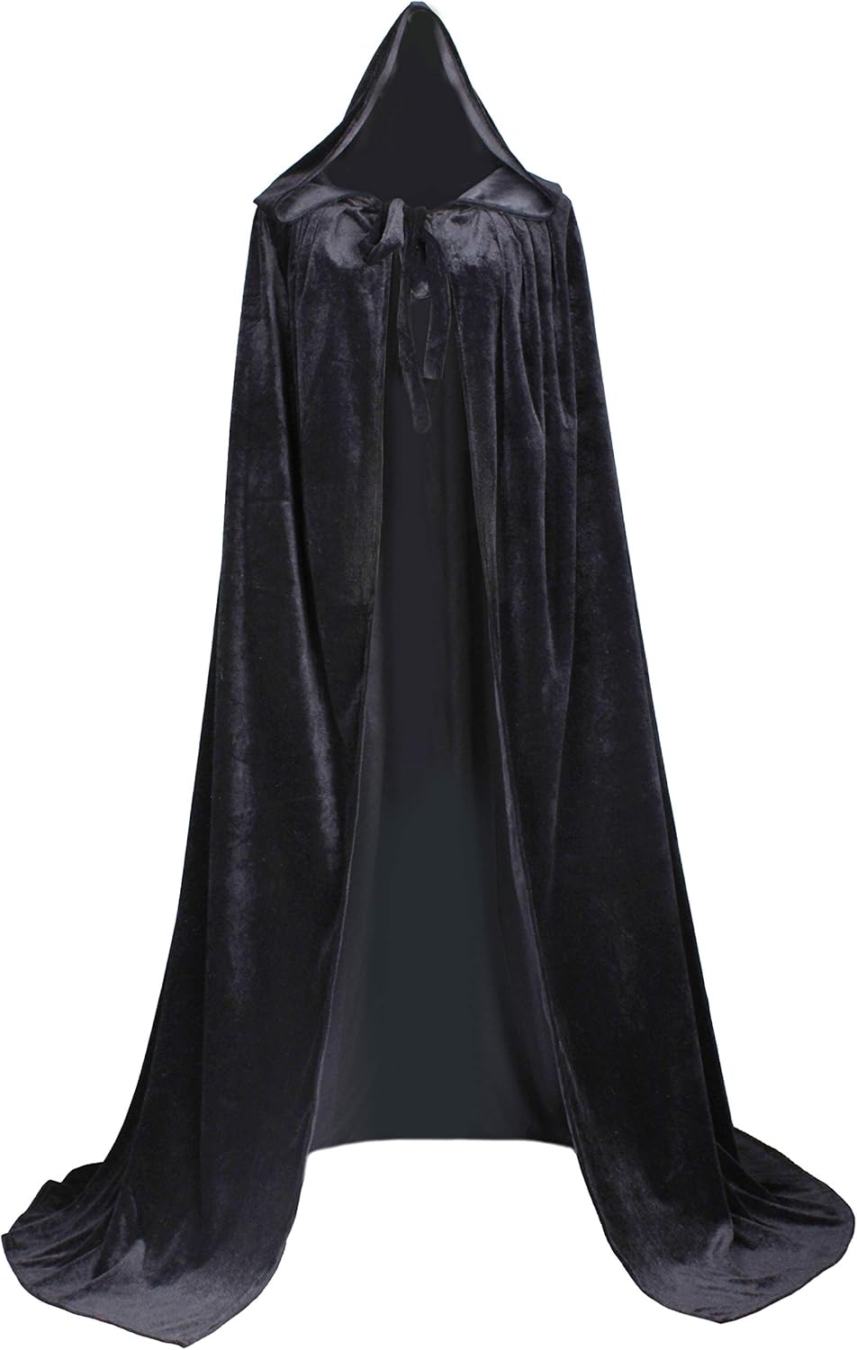 long velvet cape