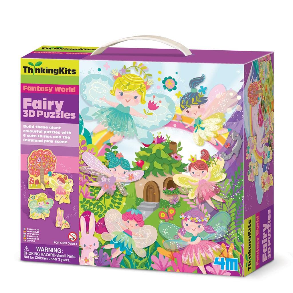 4M Thinking Kits - 3D Floor Puzzles - Fairy