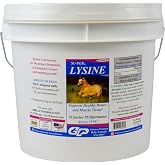 SU-PER Lysine Supplement for Horses, 12.5 Pound Powder | Supports Healthy Bones, and Muscle Tissue Proper formation of connective tissues and normal growth, 47 Month Supply