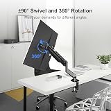 Suptek Single Monitor Arm Gas Spring Desk Mount 17-32 in 10kg VESA 75/100 view 4