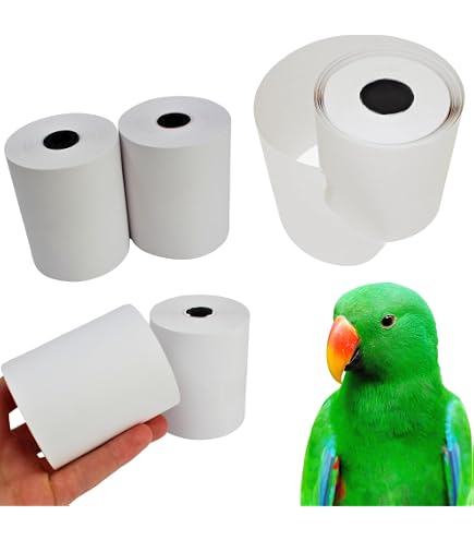 Bonka Bird Toys Mini Shred Roller – Kau-Spielzeug Für Vögel Mit Papierrolle & Schneeflocken