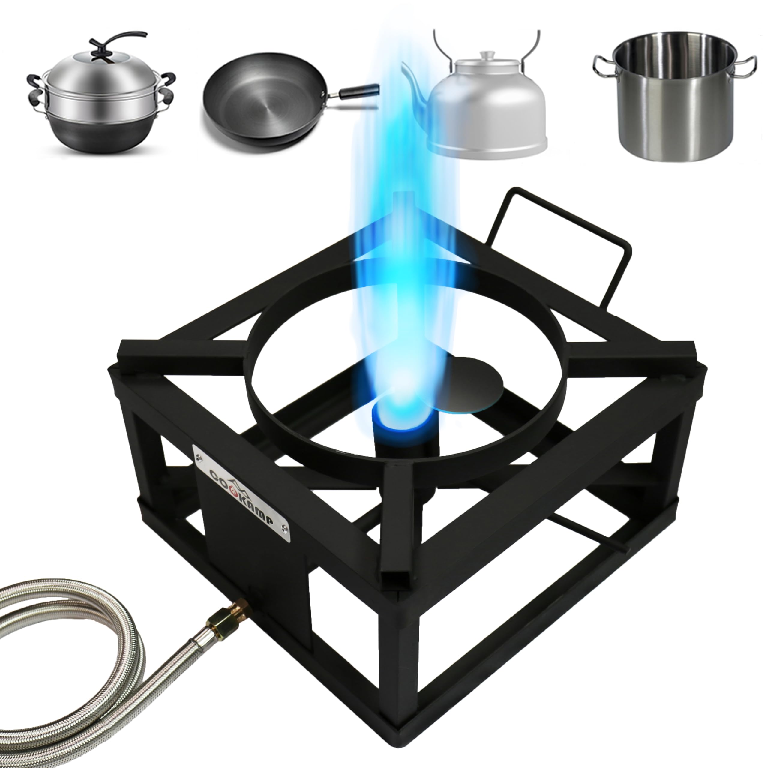 Photo 1 of COOKAMP High-Pressure Single Burner Propane Stove With Jet Burner - Perfect for Backyard Cookouts,Tailgating, and So Much More!SA1050