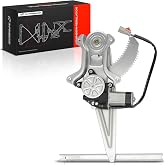 A-Premium Rear Driver Side Power Window Regulator with Motor (2-Pin) | Compatible with Honda Accord 1998-2002 (Fit 4-Door Model Only)