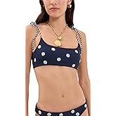 AGUA BENDITA Women's Sereia Aya Embroidered Bikini Top