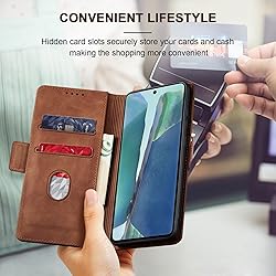 Jasonyu Flip Wallet Case for Samsung Galaxy Note