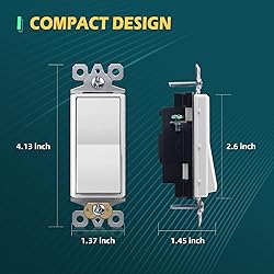 TOPELER 10 Pack Single Pole Decorator Light