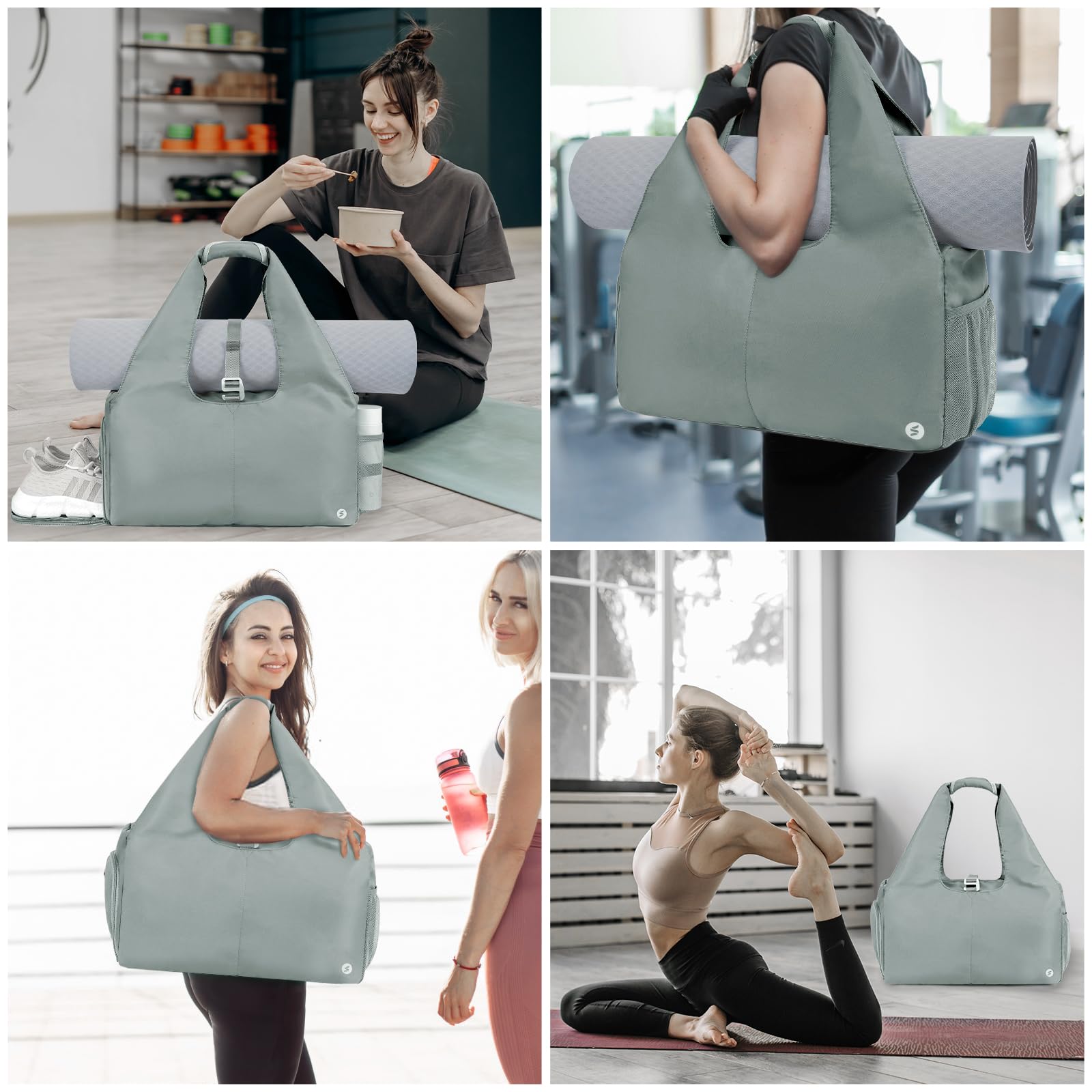 Gym Bag with Wet Pocket